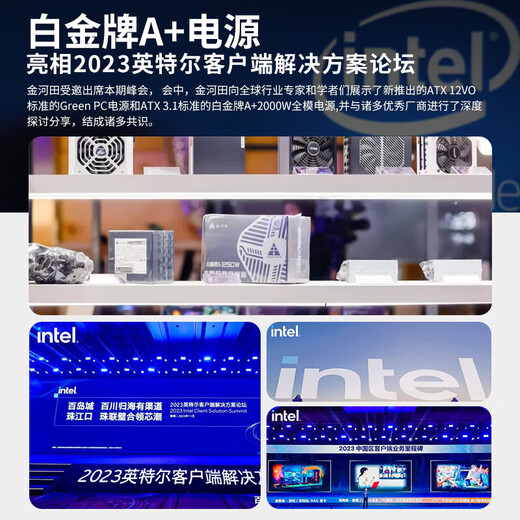 金河田（Golden field）白金A+850W全白版ATX3.1台式机电源 PCIE5.1全模组设计/白金认证/全日系电容/压纹线/支持5070ti 白金牌A+1050W黑 【全日系电容/升级压纹线】