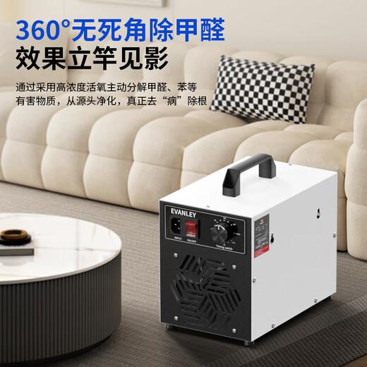 EVANLEY German ozone generator sterilizer household air purifier industrial food factory car sterilization and formaldehyde removal high configuration 20g/h (300 square meters)