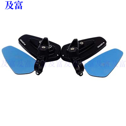 适用杜卡迪街霸V4v4s1098S骇客950改装后视镜959937手把镜 黑色单个