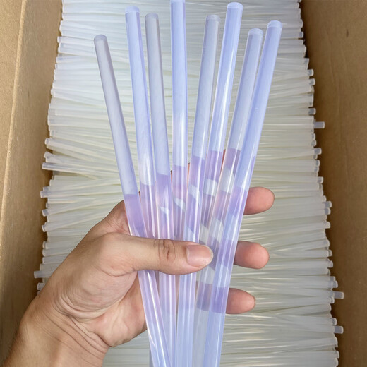 Qinkai high viscosity hot melt glue stick glue strip 7mm11mm self-adhesive hot melt glue gun transparent handmade diy solid glue special sticky 10 pieces 11*300mm international ultra-high viscosity standard