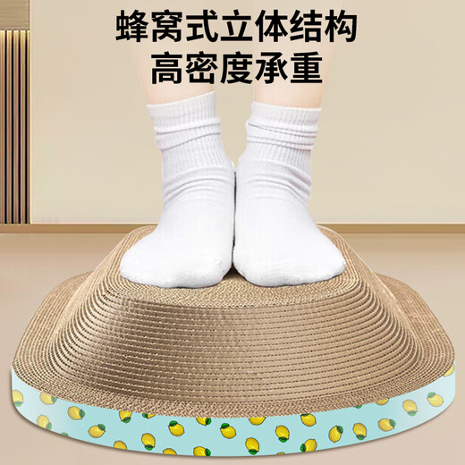 ERGOBABY cat scratching board, cat nest, cat claw board, no crumbs, cat scratching basin, cat toy, corrugated paper claw grinder, cat supplies, extra large size