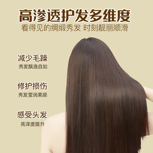 Haodi Avocado Hair Mask Repairs Dryness, Improves Frizz, Perm and Dye Damage, Smooth and Shiny Conditioner 500g