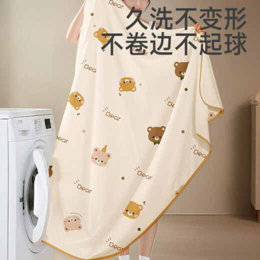 Qiaran Japanese brand diaper pad for baby, waterproof, breathable, washable, large size baby sheet, diaper pad, aunt pad, 7A antibacterial, anti-mite, Moon Bunny - Class A baby fabric 100x180cm