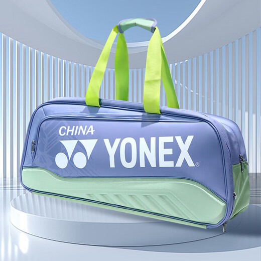 YONEX尤尼克斯羽毛球包手提包大容量背包独立鞋仓BA02531WEX烟熏蓝