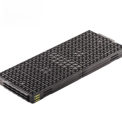 Dengshitang IC tray microcontroller special turnover plastic anti-static electronic components non-blister temperature-resistant tray LQF QFP7*7*1.4 QFP10*10*1.4mm