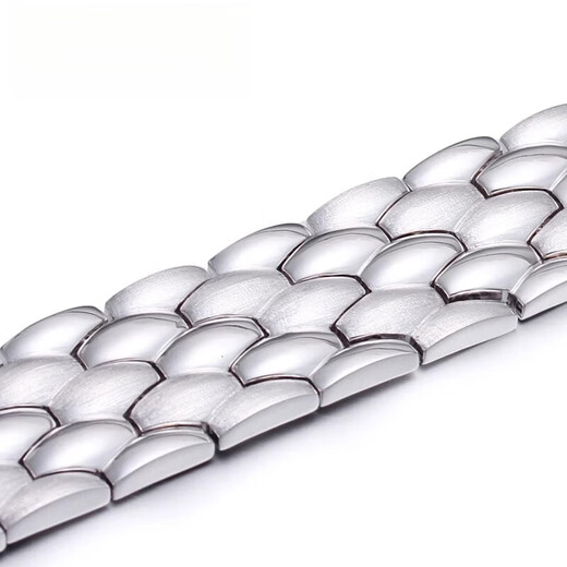 Pavia Valentine's Day gift platinum bracelet for men, fashionable men's platinum pt950 bracelet, husband's birthday gift, weight about 52.19, length 19 cm, width about 2 cm