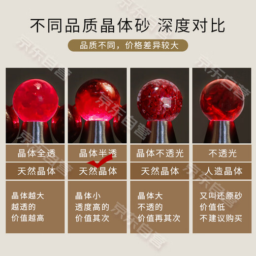 Shi Yue Jewelry Medium Translucent Crystal Cinnabar Wu Shi Brand Pendant Zodiac Year of the Snake Amulet Necklace Pendant for Men and Women