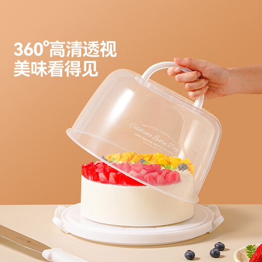 Magic Kitchen Baking Tools Cake Turntable Decorating Turntable Plastic Turntable Tool Set Cake Decorating Scraper Cake Box 4-8 Inches Universal