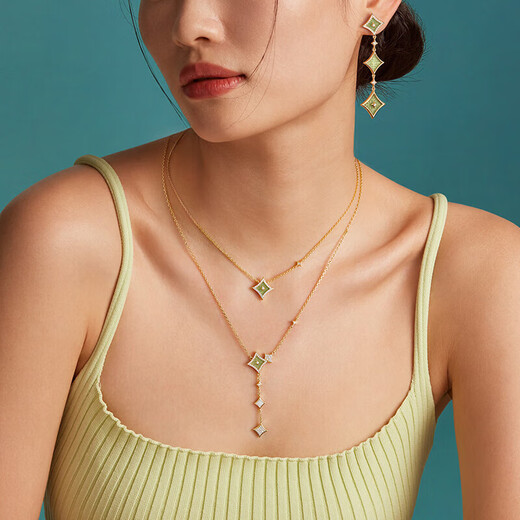 LOLA ROSE Lola Rose Sparkling Star Necklace Women's Holiday Gift Birthday Gift Girls Holiday Gift Women