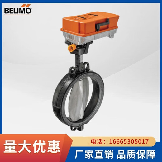 D6100N D6125 electric switch adjustment wafer flange butterfly valve actuator PRCA-BAC-S2-T 160NM 24V/2