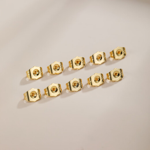 XUPING Xuping jewelry ear plugs, ear caps, ear plugs, ear studs, alloy accessories, rear plugs, long silicone ear plugs, 30 pairs