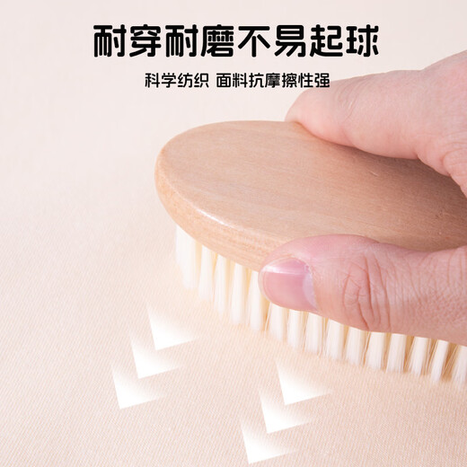 唐狮女童休闲套装秋季国风薄款卫衣中大童灯芯条直筒裤 奶油杏 160