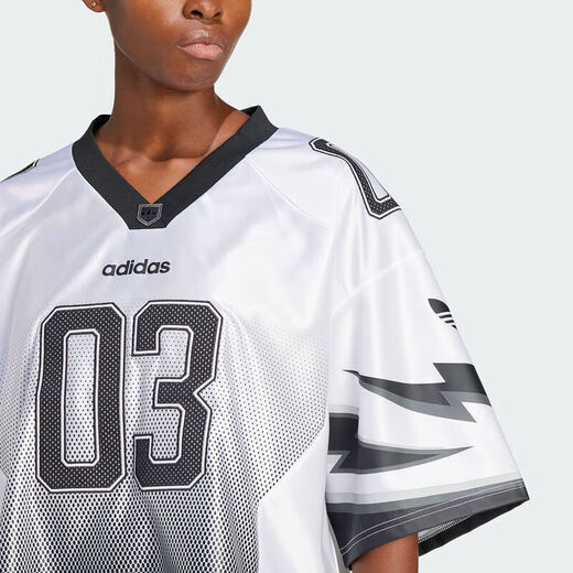 阿迪达斯 （adidas）三叶草女装2025年新款正品COMFORT FLIP FLOP运动短袖球服短款T恤 JX9216 XS