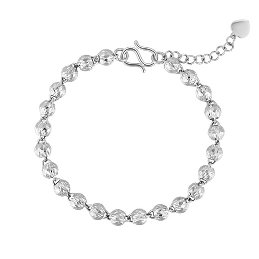 China Gold (CHINA GOLD) platinum PT950 fashionable light bead bracelet multi-faceted platinum bracelet as a birthday gift for your girlfriend Platinum Brilliant Galaxy Bracelet weighs about 8.2g