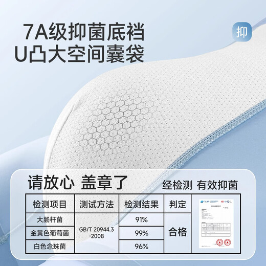 Modal 5 pairs of men's underwear, men's pure cotton antibacterial boxer breathable large size boys' shorts, men's boxer briefs