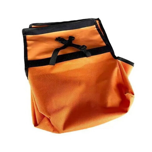 Laiji Oxford cloth herringbone ladder pocket telescopic ladder special tool bag storage bag ladder accessories woodworking storage bag yellow Oxford cloth herringbone ladder rung tool bag