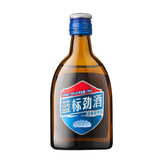 Jinpai Blue Label Jinjiu Healthy Wine Refreshing Taste Self-drinking Gifts Family Gathering Bottle Wine 36%vol 75mL 1 Bottle