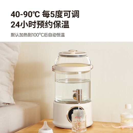 Xike Faucet Health Pot Constant Temperature Kettle Flower Tea Bucket Fruit Tea Bucket Household Multifunctional Teapot Stew All-in-One Large Capacity Flower Teapot 3L with Tea Leak 304 Stainless Steel + Appointment + Automatic Insulation