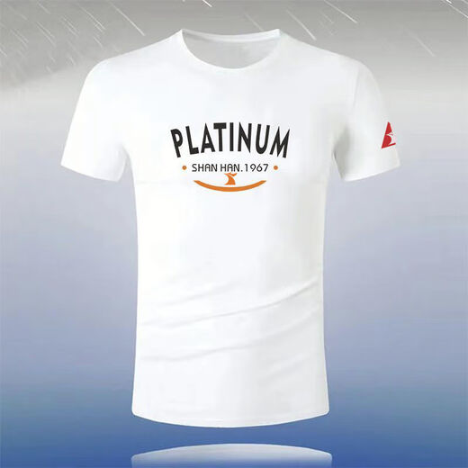 法国大公鸡2025纯棉短袖t恤男夏季新款上衣男士半袖休闲打底衫男 DX1105白色【纯棉款】 2XL  建议【135-155斤】