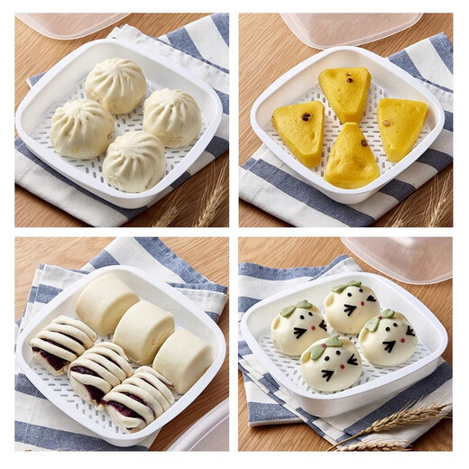 Home Story Japanese imported microwave steamer household microwave steaming box kitchen heating steamed buns special utensil steaming bowl