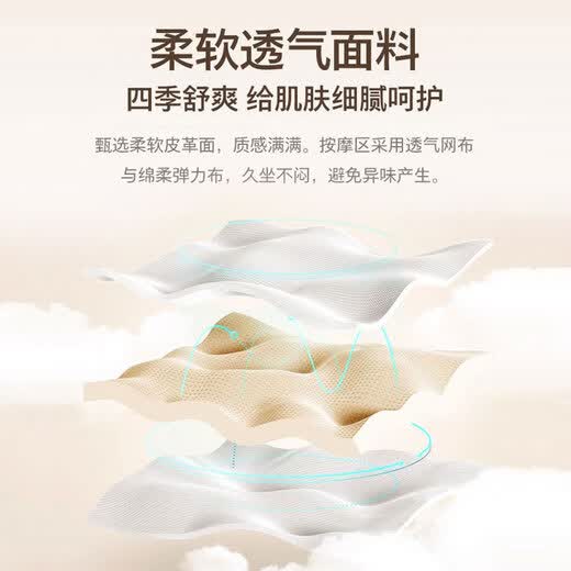 奥克斯（AUX）按摩器按摩垫AUX-WJHF5（礼盒装）颈椎腰部背部全身多种功能家用揉捏按摩仪坐垫生日 男女礼物品