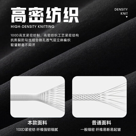 Warrior casual pants men's spring and autumn straight wide-leg pants men's sports sweatpants men's versatile trousers men's pants black 2XL