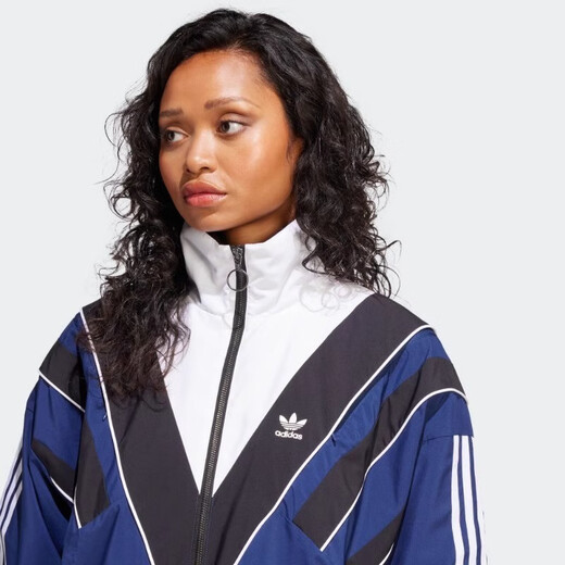 阿迪达斯（adidas）三叶草女装2024冬季新款RASANT TT立领外套JW9740 蓝色|JW9740 M