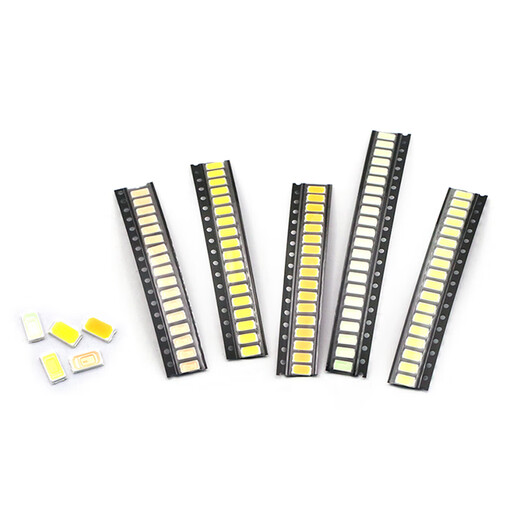 Dafurui LED SMD lamp beads 0.2W 0.5W cold white red light positive white light warm blue emerald green yellow highlight meter 5730 yellow light 0.5W150MA 3.3-3.6V (30 pcs)