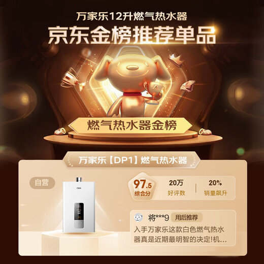 Macro Constant Temperature King DP1(F) Gold List Hot Products 12-liter Gas Water Heater State Subsidy 15% Natural Gas Intelligent Variation Energy-saving Antifreeze Trade-in 8-year warranty