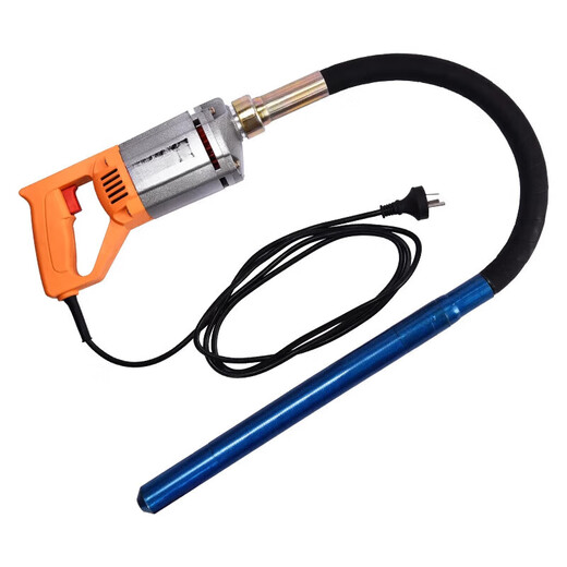 XMSJ单相220v手提式混凝土振动棒震动器建筑工具插入式水泥振捣棒小型 3880W+50型1米棒