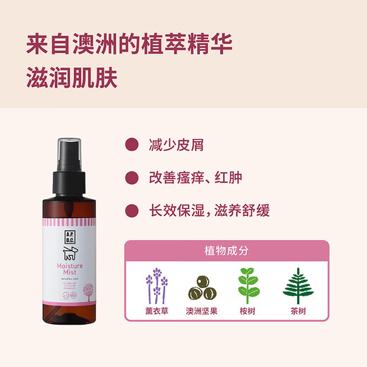 A.P.D.C. Moisturizing Spray Essential Oil for Pet Dogs Skin Relief Itching, Redness, Swelling, Anti-itching and Prevention of Eczema Skin Disease 125ML