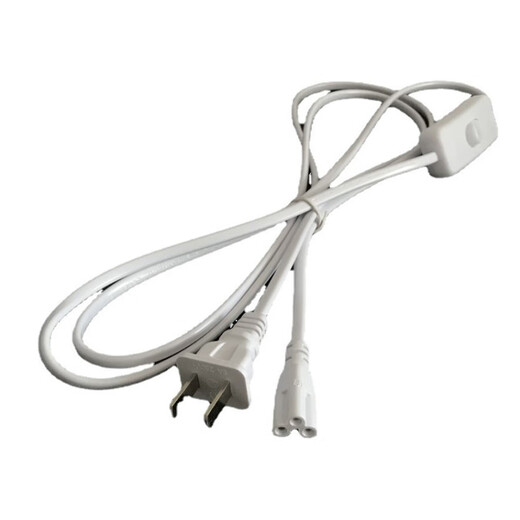 Tianshili T5T8 with 303 switching power plug line LED integrated plant lamp bracket universal connection line socket 1.8 meters (2 pieces)