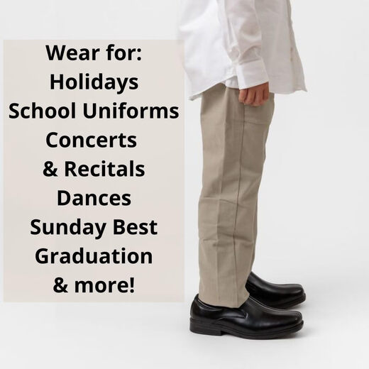 Deer Stags Unisex Kids Wing Slip-On Loafers, Black//White Black//White 7 W US Toddler