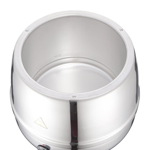 JOBO Stainless Steel Electronic Warming Soup Cooker 13L Large Capacity Insulated Pot Insulated Stove Pot Buffet Supplies