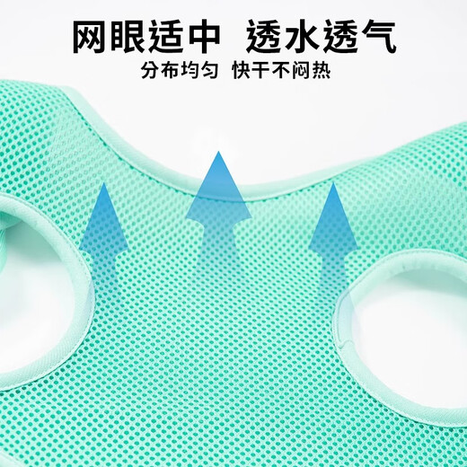 Bellojia dog hammock nail clipping pet cat washing cat bag bathing hanging anti-breakaway fixed artifact anti-scratch bite anti-fall fresh green hanging type free hook S-recommended 5-10 Jin Jin equals 0.5 kg