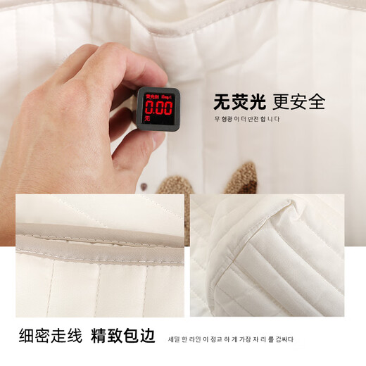 ins风婴儿床挂袋床边收纳袋宝宝玩具 尿布尿片袋大容量布艺储物袋 小熊毛巾绣收纳袋
