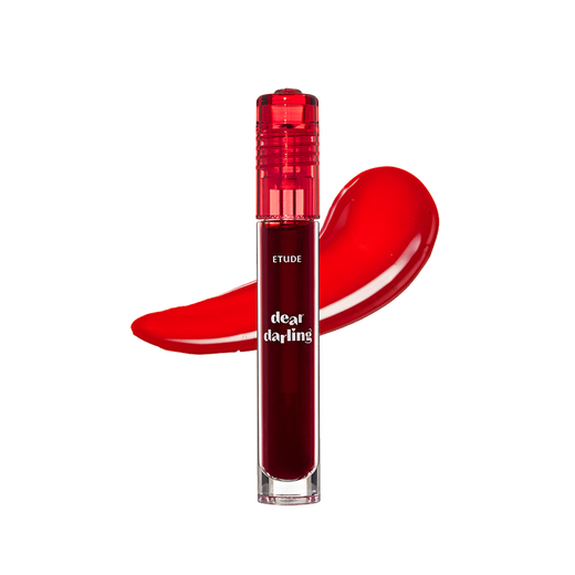 Etude House Korea Etude House Dear Lover AD dyed lip gloss long-lasting non-fading Ellie lip gloss lip glaze dyed lip liquid OR203 Grapefruit Red