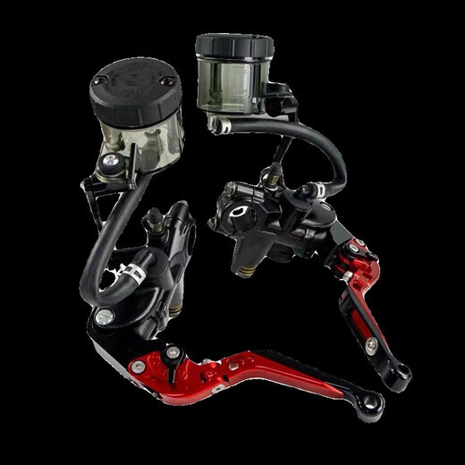Anwendbar für Ducati Great Devil 1200XS Version/848/1098/1198 Modifizierte Hydraulikkupplung Direkter Liegestützpumpe Black Red Tone Paar