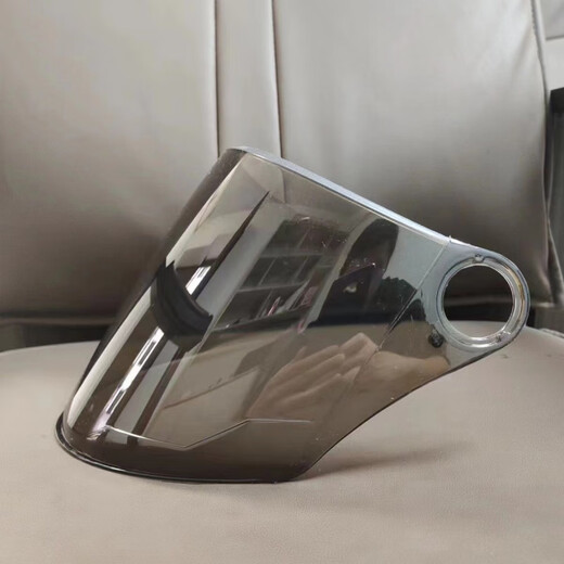 XMSJ helmet lens waterproof and anti-fog universal sun protection high-definition electric motorcycle helmet accessories half helmet windshield mask /.3.2 transparent color-arc length 40cm enhanced version