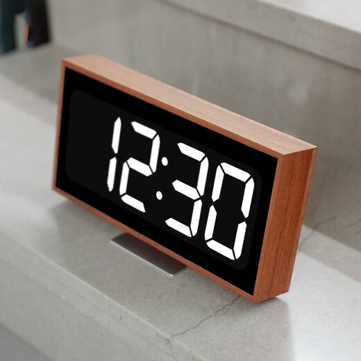 Momen clock, living room, bedroom, home furnishings, desktop clock, large screen, LED desktop, large digital electronic time display