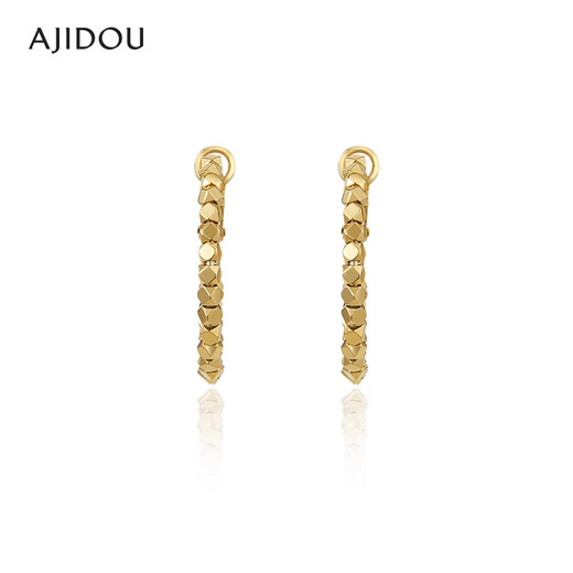 AJIDOU Ajidou earrings, small sugar cubes, French earrings, small square earrings, light luxury and high-end birthday gifts for your girlfriend