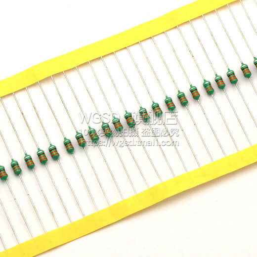 Dafuri 0307 color ring inductor 0.1uH/1uH/10uH/100uH/1mH 1/4W color code inductor inductor color code 12 kinds of 10 pieces each, a total of 120 pieces 0307 color code color ring inductor package