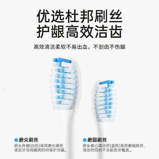 Fully automatic sonic electric toothbrush household high-frequency vibration DuPont brush head deep cleaning gum protection long battery life adult students unisex birthday and Valentine's Day practical gift Xuefeng white rechargeable model LED display + magnetic levitation sound wave + 6 major modes