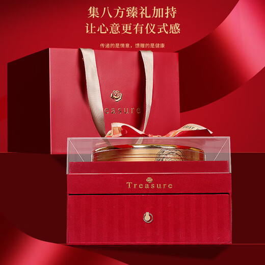 福东海 燕窝铁皮石斛西洋参羊肚菌【五拼礼盒】送礼品长辈过节年货礼盒