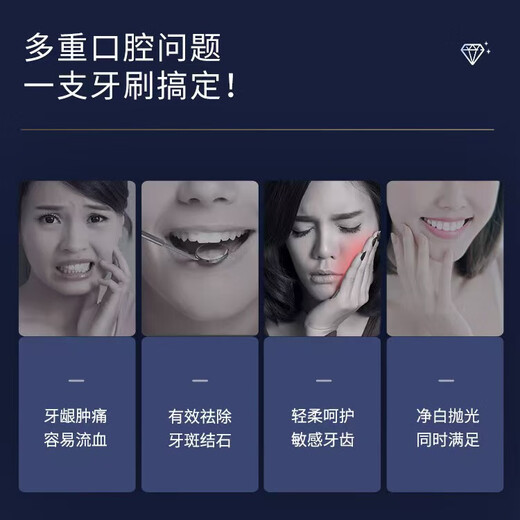 Philips Electric Toothbrush Sonic Vibration HX9350/9352 Flagship King Diamond Bright White Teeth Cleaning Oral Care Personal Care Genuine HX9352 Original Box