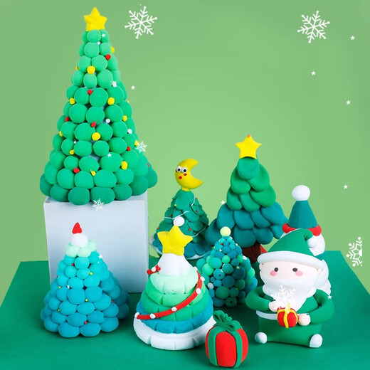 Jiamo ultra-light clay children's 500g large packaging color mud plasticine 24 colors large space mud clay kindergarten handmade diy material package emerald green