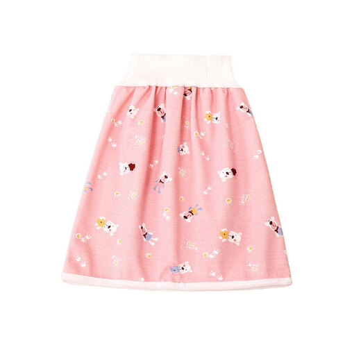Little Love Star Diaper Skirt Baby Diaper Pants Bedwetting Magic Device Baby Leakproof Waterproof Large Washable Diaper Pad Cloth Diaper Haze Blue Bear Diaper Skirt M 0-3 years old 0-30 Jin Jin is equal to 0.5 kg