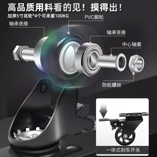 LEBON Industrial Fan Powerful Oversized Floor-standing Fan Permanent Magnet Brushless Industrial Large Fan Arena Workshop Warehouse Large Fan Hand-Push Removable Large Fan Large Electric Fan 1080 Large Fan | DC Variable Frequency Motor - 250 Flat/Stepless Speed ​​Adjustment