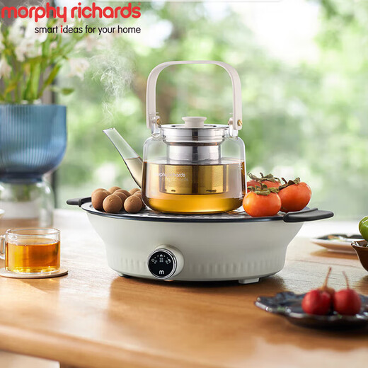 Mofei Electric Mofei Tea Stove 6083 Household Appliances Full Set Electric Stove Indoor Electric Ceramic Stove Set Internet Celebrity Waiju Tea Stove MR6083 Deep Space Gray 0.65L - National Warranty 2 Years