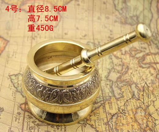 Pakistani copper garlic press garlic press medium pounding jar masher grinding jar multiple specifications No. 1